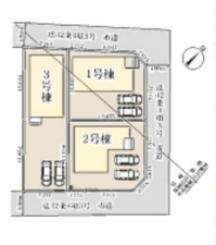 春日部市米島、新築一戸建ての画像です
