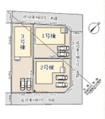 春日部市米島、新築一戸建ての画像です