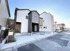 春日部市豊町、新築一戸建ての画像です