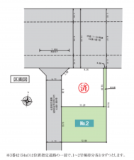 春日部市中央、新築一戸建ての画像です