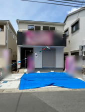 春日部市小渕、新築一戸建ての画像です