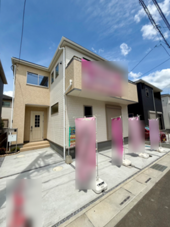 春日部市小渕、新築一戸建ての画像です