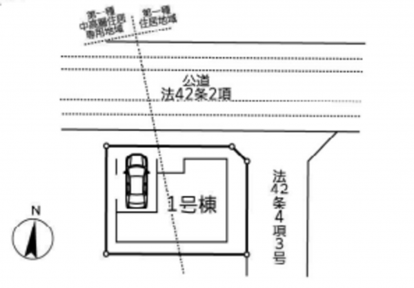 春日部市南、新築一戸建ての画像です
