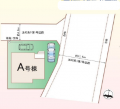 春日部市豊町、新築一戸建ての画像です