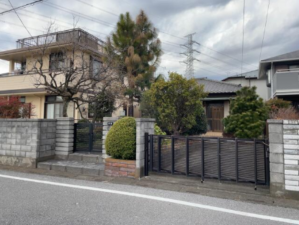 春日部市豊町、中古一戸建ての外観画像です