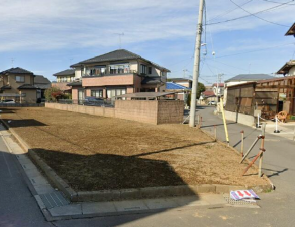 春日部市大衾、土地の画像です