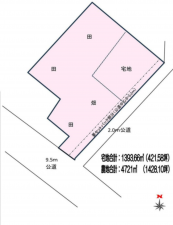 春日部市水角、土地の画像です