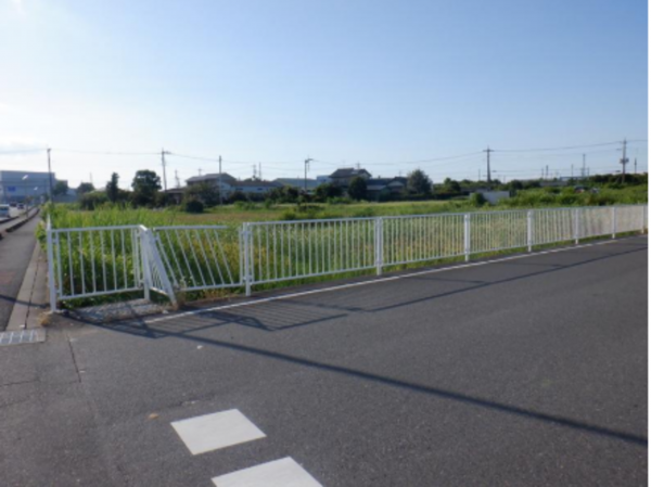 春日部市永沼、土地の画像です