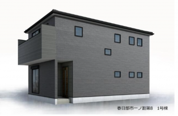 春日部市一ノ割、新築一戸建ての画像です