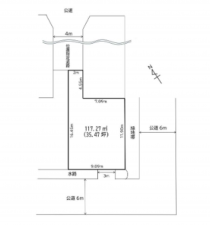春日部市小渕、土地の画像です