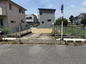 春日部市小渕、土地の画像です