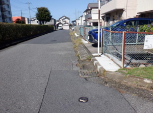 春日部市小渕、土地の画像です