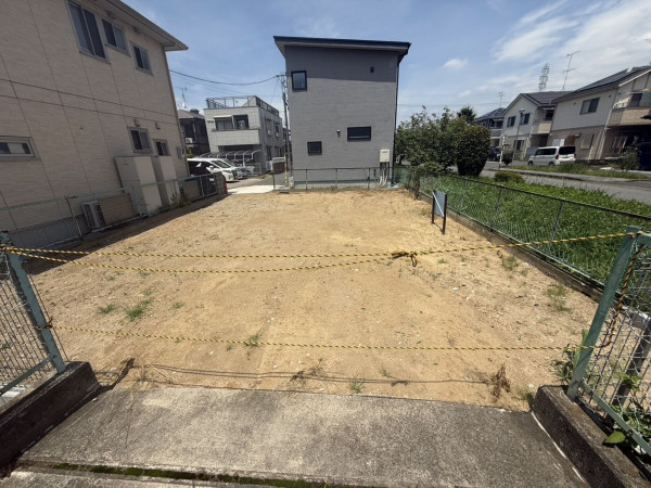 春日部市小渕、土地の画像です