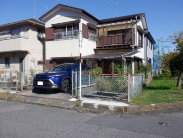 春日部市小渕、土地の画像です