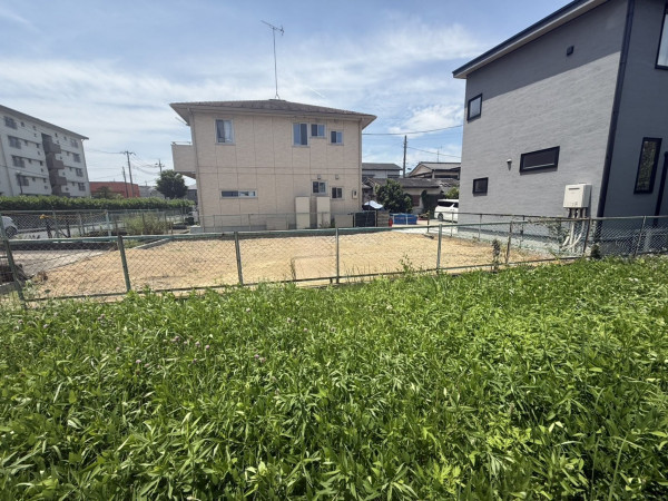 春日部市小渕、土地の画像です