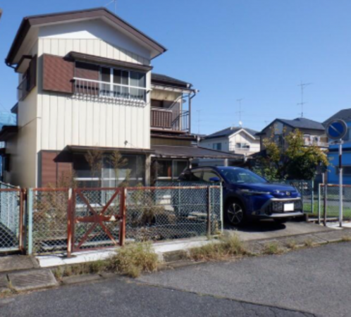 春日部市小渕、土地の画像です