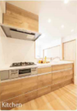 春日部市上蛭田、中古マンションのキッチン画像です