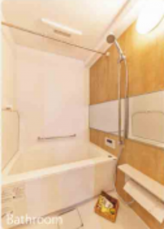 春日部市上蛭田、中古マンションの風呂画像です