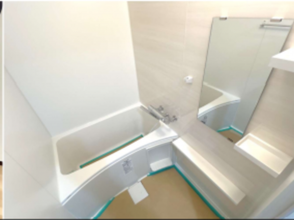 春日部市中央、中古マンションの風呂画像です