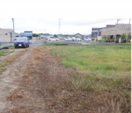 春日部市赤沼、土地の画像です