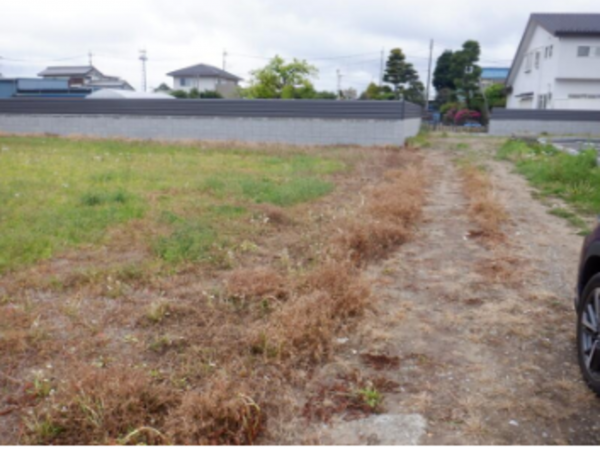 春日部市赤沼、土地の画像です