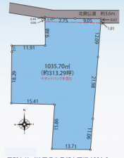 春日部市下柳、土地の画像です