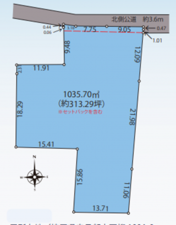 春日部市下柳、土地の画像です