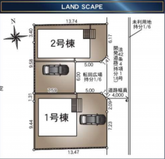 春日部市西金野井、新築一戸建ての画像です