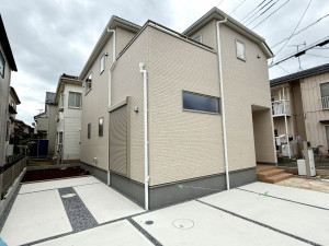 春日部市藤塚、新築一戸建ての画像です