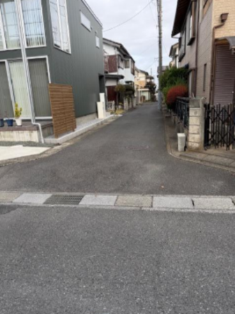 春日部市八丁目、土地の画像です