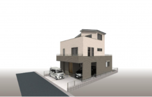 春日部市南、新築一戸建ての画像です