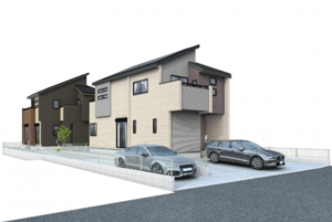 春日部市西金野井、新築一戸建ての画像です