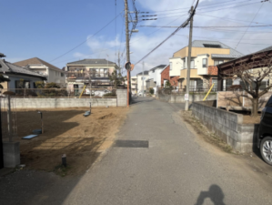 春日部市西金野井、新築一戸建ての画像です