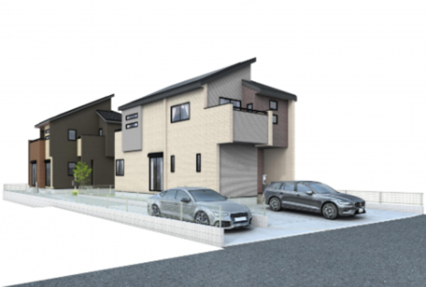 春日部市西金野井、新築一戸建ての画像です