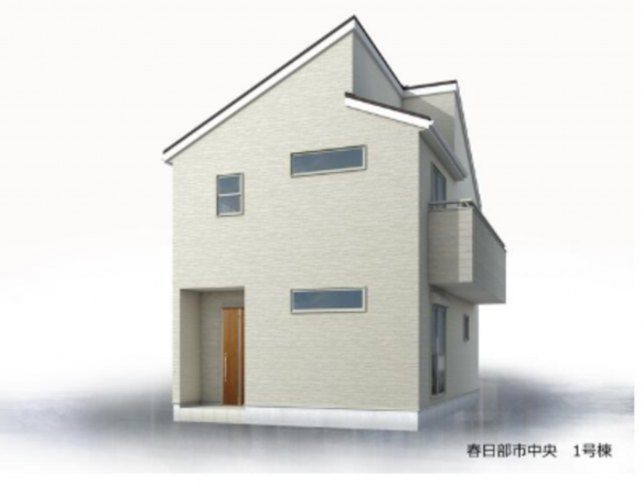 春日部市中央、新築一戸建ての画像です