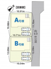 春日部市増戸、新築一戸建ての画像です