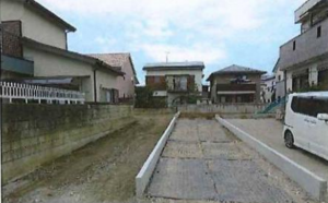 春日部市六軒町、土地の画像です