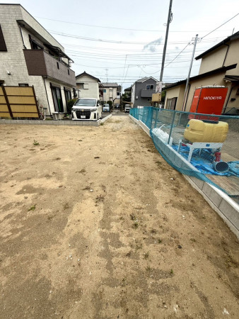 春日部市六軒町、土地の画像です