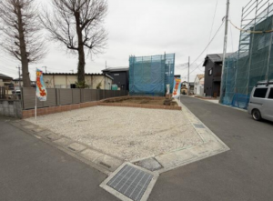 春日部市西金野井、新築一戸建ての画像です