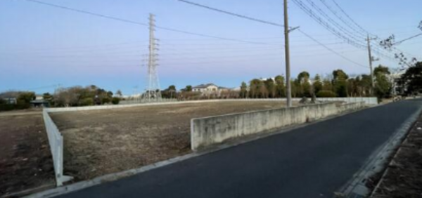 春日部市銚子口、土地の画像です