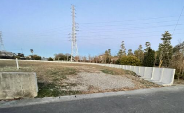 春日部市銚子口、土地の画像です