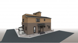 春日部市増田新田、新築一戸建ての画像です