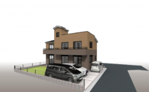 春日部市増田新田、新築一戸建ての画像です