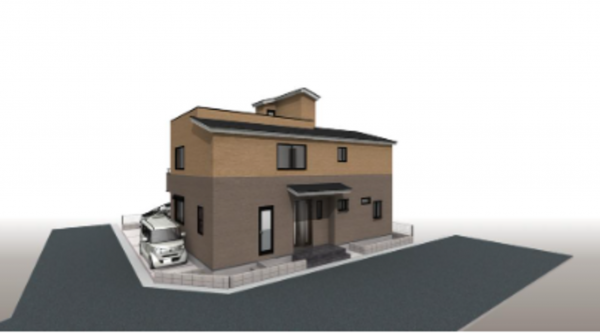 春日部市増田新田、新築一戸建ての画像です