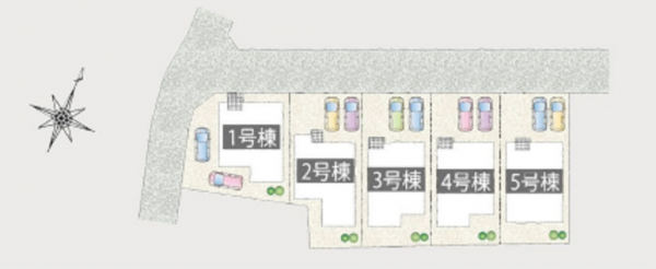春日部市西金野井、新築一戸建ての画像です