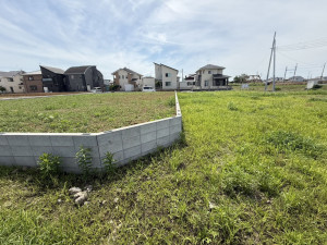 春日部市永沼、土地の画像です