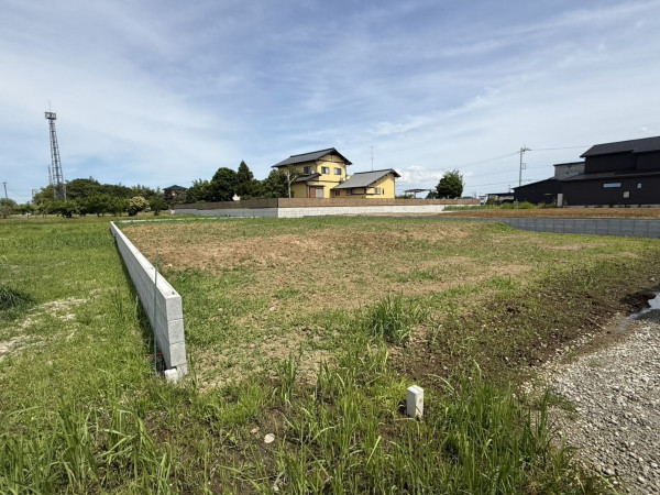 春日部市永沼、土地の画像です