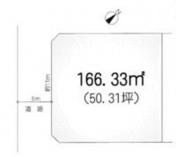 春日部市西宝珠花、土地の画像です