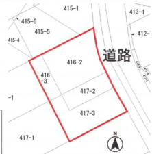 春日部市武里中野、土地の画像です