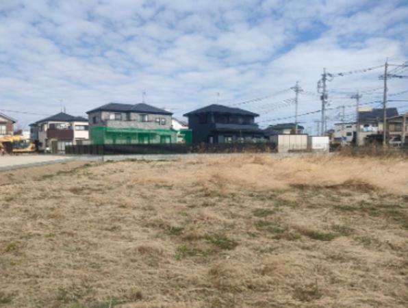 春日部市武里中野、土地の画像です